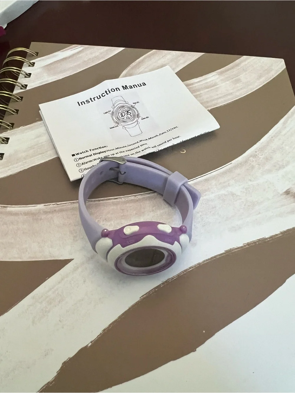 Kids Watch - Purple Digital Smartwatch for Girls